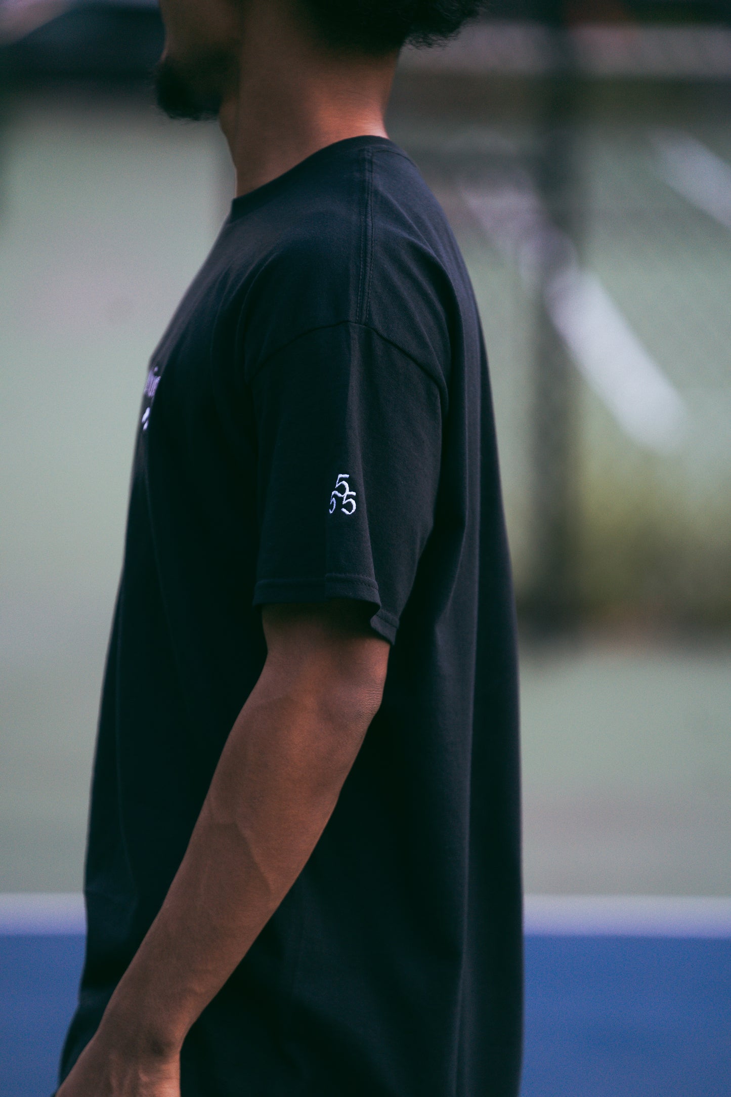 "Just Keep Moving" Heavyweight Crewneck T-shirt